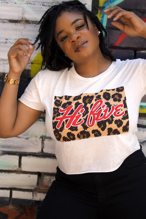 HI fivE "Wild Side" Crop shirt