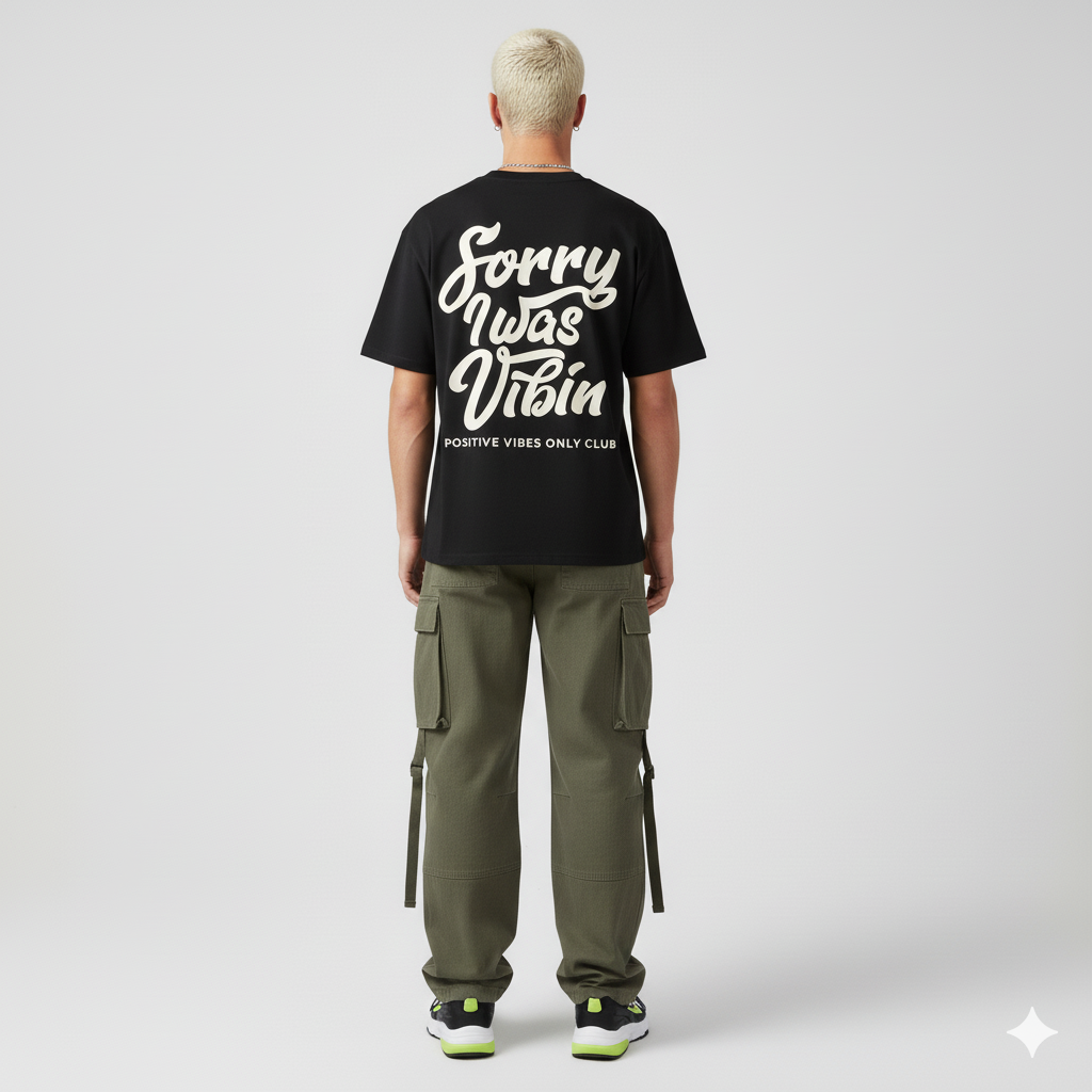 "Sorry I Was Vibin Tee"- Positive Vibes Only Club