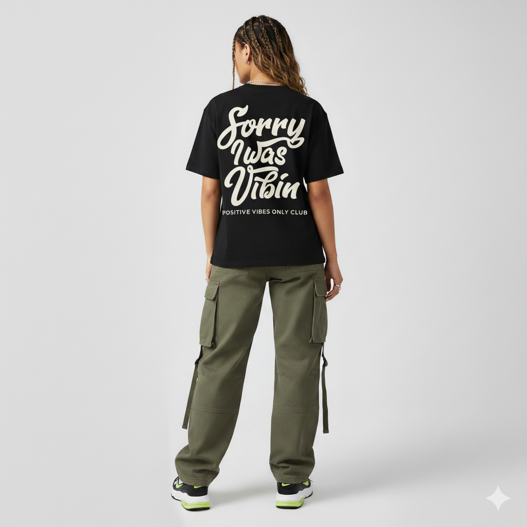 "Sorry I Was Vibin Tee"- Positive Vibes Only Club