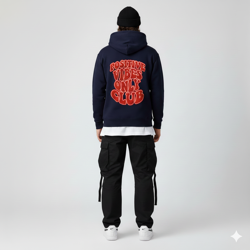 Positive Vibes Only Club Hoodie